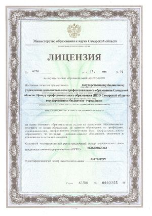 Лицензирование образовательной деятельности